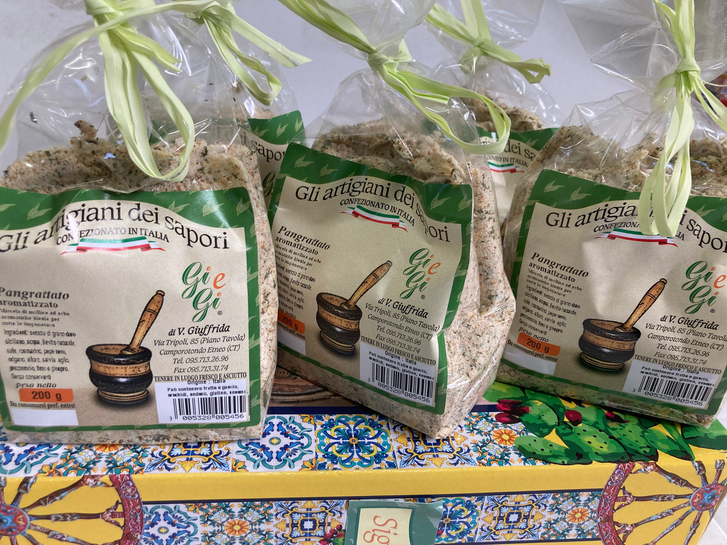 Box Pangrattato aromatizzato