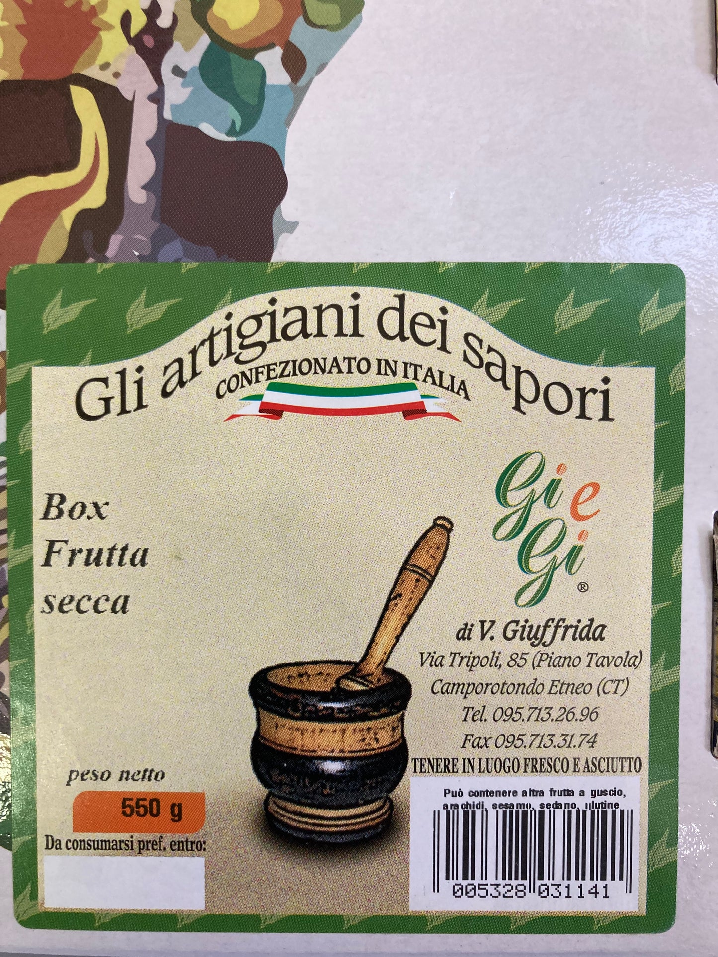Box Frutta Secca