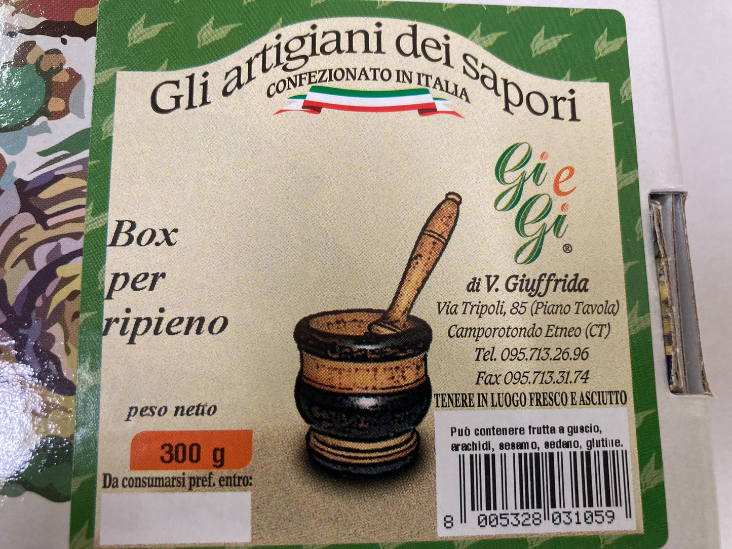 BOX PER RIPIENI